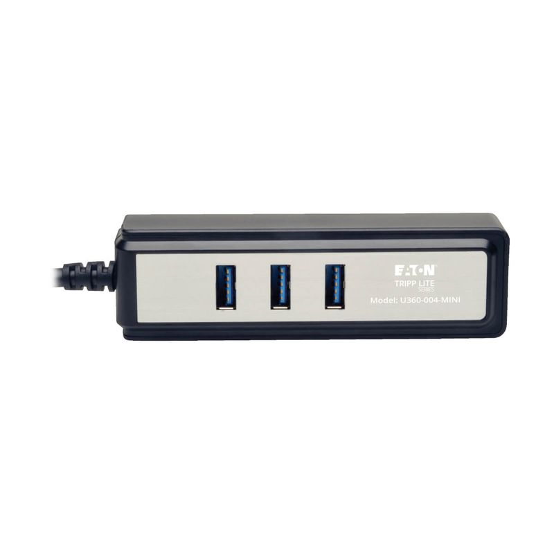 Tripp-Lite-U360-004-MINI-hub-di-interfaccia-5000-Mbit-s-Nero