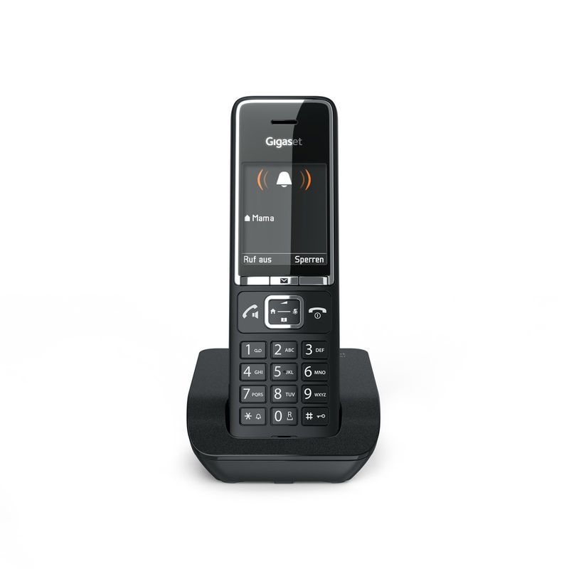 Gigaset-COMFORT-550-Telefono-analogico-Identificatore-di-chiamata-Nero