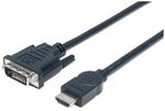 Manhattan-372510-cavo-e-adattatore-video-3-m-HDMI-tipo-A--Standard--DVI-D-Nero