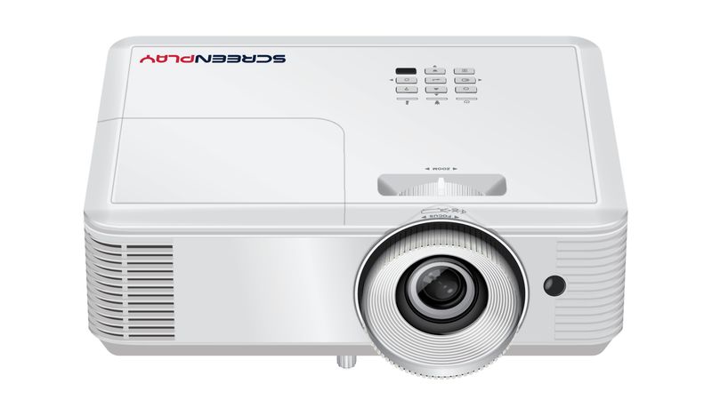 ScreenPlay-MULTIMEDIA-PROJECTOR-videoproiettore-Proiettore-a-raggio-standard-4000-ANSI-lumen-DLP-1080p--1920x1080--Compatibilita-3D-Bianco