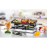 Rommelsbacher-RC-1400-griglia-per-raclette-8-persona-e--1200-W-Acciaio-inossidabile