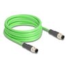 Delock-Cavo-M12-con-codifica-D-4-pin-maschio-maschio-PUR--TPU--5-m