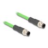 Delock-Cavo-M12-con-codifica-D-4-pin-maschio-maschio-PUR--TPU--5-m
