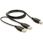 Delock Mit diesem USB 2.0 Y-Kabel von Delock knnen Sie Gerte wie z.B