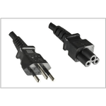 Microconnect PE010818BRAZIL cavo di alimentazione Nero 18 m Accoppiatore C5 (Power Cord Brazil to C5 1.8m - Brazil plug