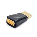 Cablexpert Gembird A-DPM-VGAF-01 adattatore per inversione del genere dei cavi DisplayPort VGA Nero