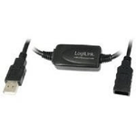 Logilink ESTENSORE DI LINEA USB 2.0 MASCHIO/FEMMINA CON CAVO DA MT. 25