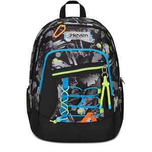 Seven 200102412-899 zaino Zaino scolastico Multicolore Poliestere