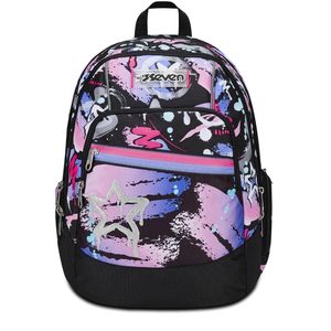 Seven 200102400-899 zaino Zaino scolastico Multicolore Poliestere