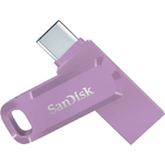 SanDisk Ultra Dual Drive Go USB 128GB unit  flash USB USB Type-A / USB Type-C 3.2 Gen 1 3.1 Gen 1 Lavanda (SanDisk Ultra