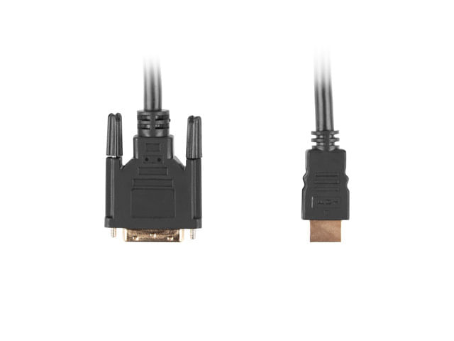 Cavo-HDMI-a-DVI-Lanberg-Maschio-Maschio-Nero