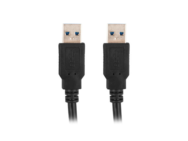 Cavo-USB-Lanberg-CA-USBA-30CU-0010-BK-1-m