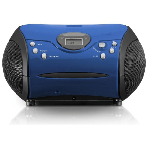 Lenco-SCD-24-Digitale-FM-Nero-Blu