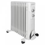 Clatronic RA 3737 Interno Bianco 2300 W Riscaldatore ambiente elettrico a olio