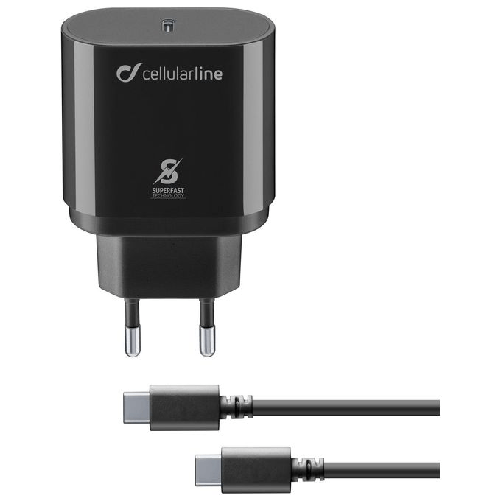 Cellular-Line-Cellularline-Super-Fast-Charger-Kit-25W---USB-C-to-USB-C---Samsung