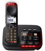 Panasonic-KX-TGM420-Telefono-Cordless-Digitale-con-Segreteria-Telefonica-Rosso-e-Nero