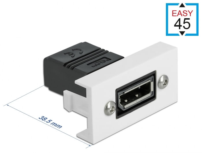 Delock-Easy-45-Modulo-DisplayPort-dritto-225-x-45-mm