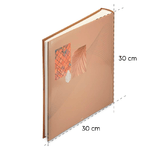 Hama-Jumbo-Singo-II-Album-Fotografico-30x30cm-400-Foto-10x15cm-Terracotta