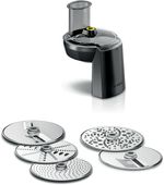 Bosch-MUZ-S68VL-Set-di-Accessori-VeggieLove-Dischi-in-Acciaio-Inox