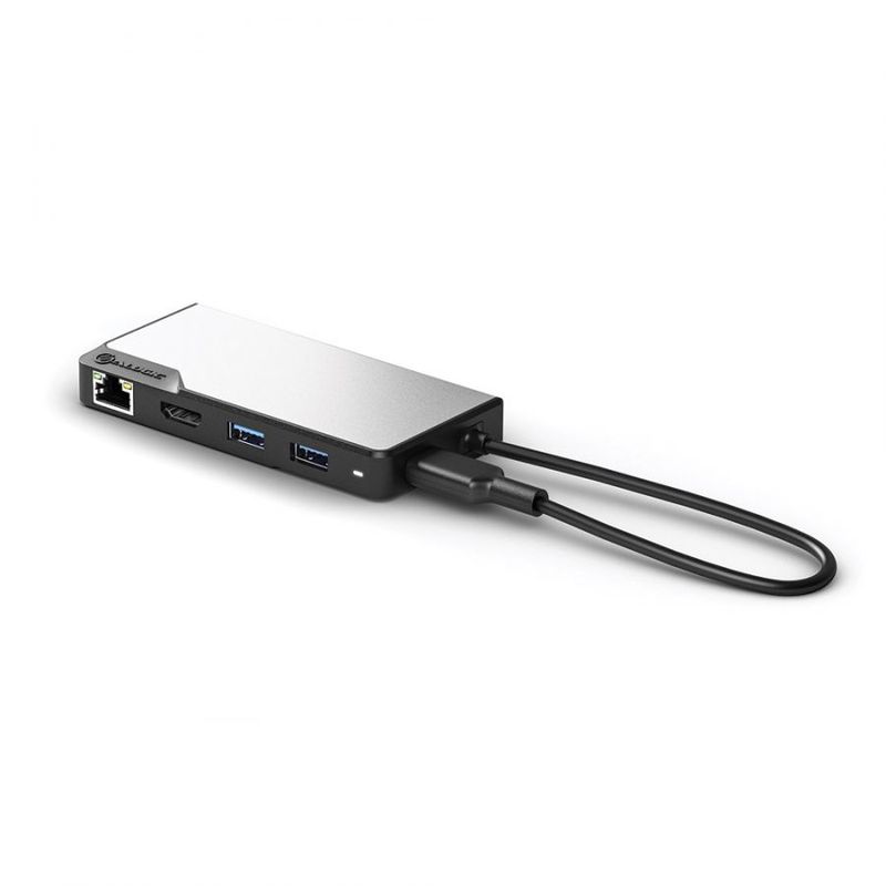 ALOGIC-UCFUPRGVV2-SGR-replicatore-di-porte-e-docking-station-per-laptop-USB-3.2-Gen-1--3.1-Gen-1--Type-C-Nero-Grigio