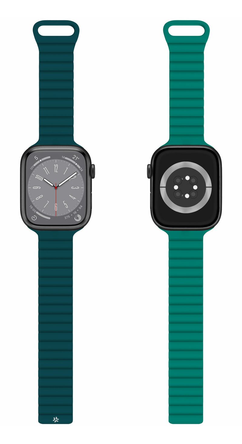 Celly-Apple-Watchband-42-44-45mm-Mag-Verde