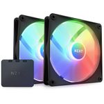 Nzxt Ventola per case NZXT F140 RGB Core da 140 mm nera confezione da 2