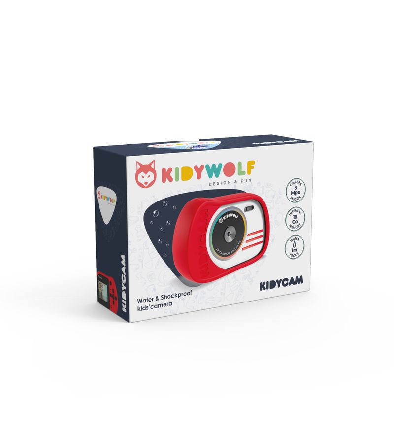 Kidywolf-Fotocamera-e-Videocamera-Rosso