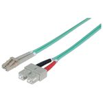 Intellinet 750165 cavo InfiniBand e in fibra ottica 3 m LC SC Colore acqua