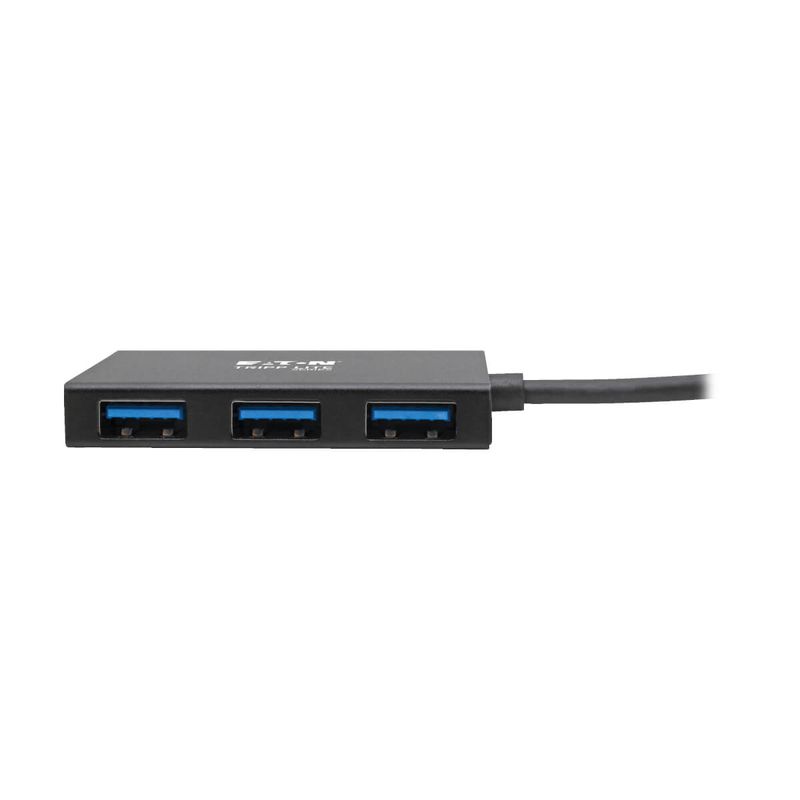 Tripp-Lite-U360-004-4A-AL-hub-di-interfaccia-USB-3.2-Gen-1--3.1-Gen-1--Type-A-5000-Mbit-s-Nero