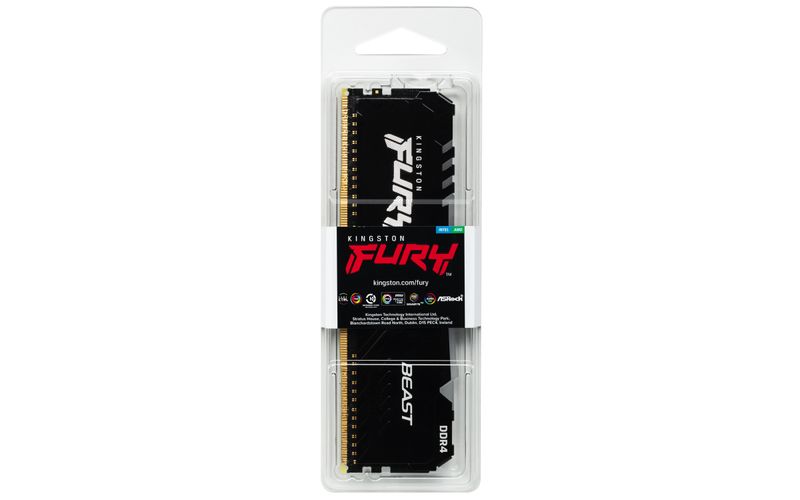 Kingston-Technology-FURY-Beast-RGB-memoria-32-GB-1-x-32-GB-DDR4-2666-MHz