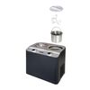 Unold-Doppio-Gelatiera-compressore-24-L-250-W-Nero-Acciaio-satinato