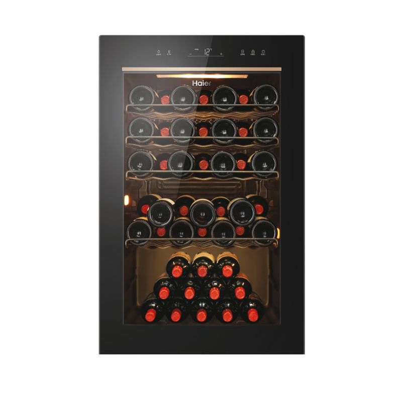 Haier-Wine-Bank-50-Serie-3-HWS49GAE-Cantinetta-vino-con-compressore-Libera-installazione-Nero-49-bottiglia-bottiglie