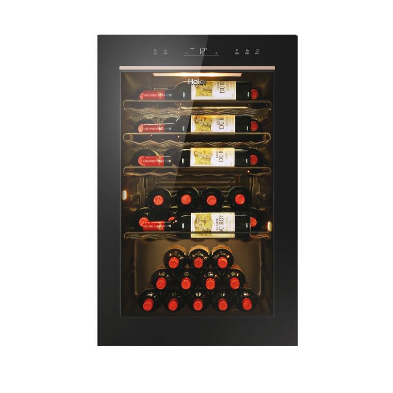 Haier-Wine-Bank-50-Serie-3-HWS49GAE-Cantinetta-vino-con-compressore-Libera-installazione-Nero-49-bottiglia-bottiglie