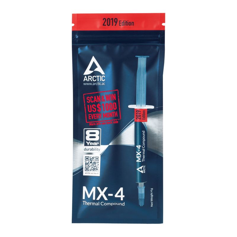 ARCTIC-MX-4-compontente-del-dissipatore-di-calore-Pasta-termica-85-W-mK-4-g