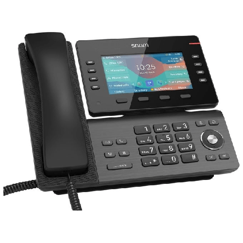 Snom-D862-telefono-IP-Nero-LCD