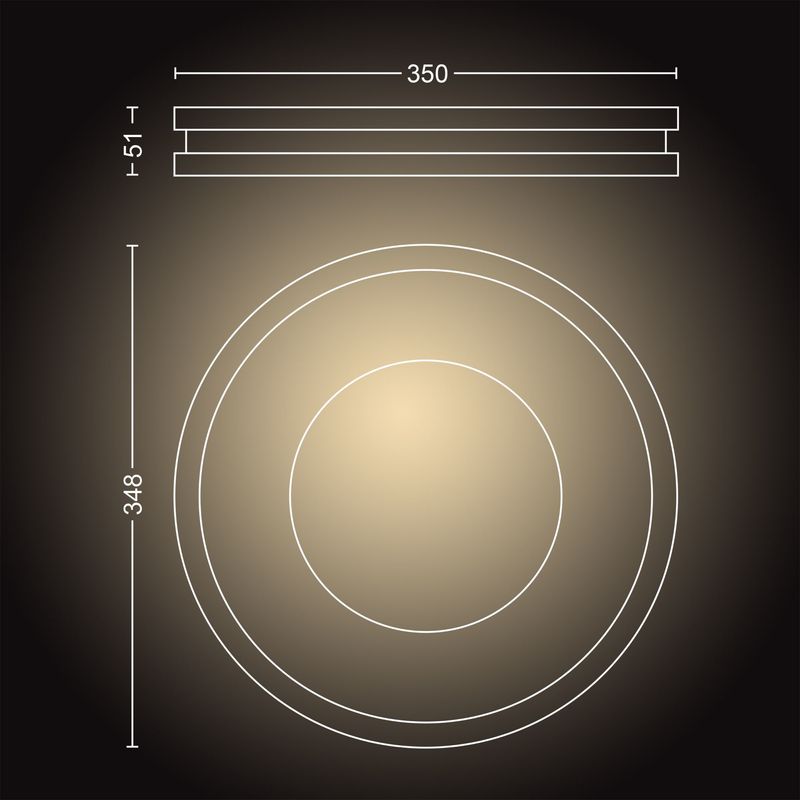 Philips-Hue-White-ambiance-Being-Plafoniera-Smart-Nera--Dimmer-Switch