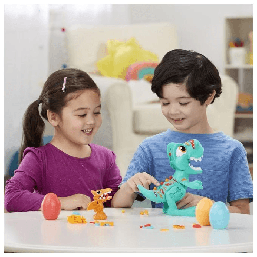 Play-Doh-Dino-Crew---Il-T-Rex-Mangione-dinosauro-giocattolo-con-suoni-da-dinosauro-e-3-uova-