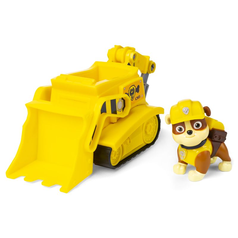 PAW-Patrol--Bulldozer-di-Rubble-Veicolo-e-Personaggio-Rubble-Giochi-Bambini-3--anni