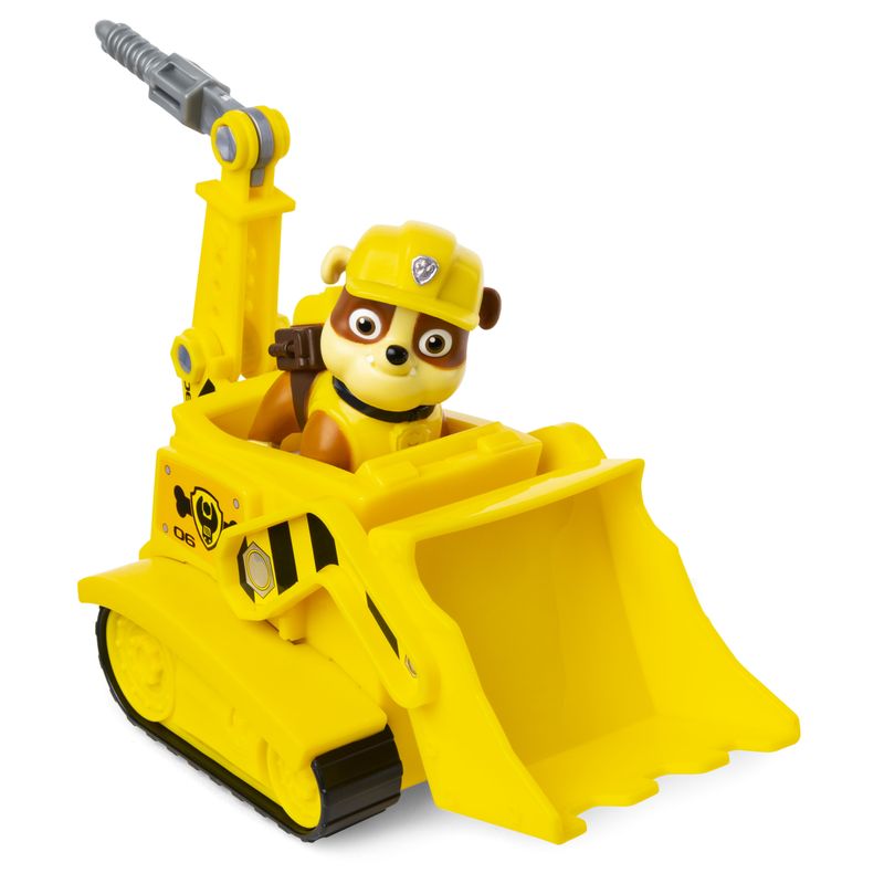 PAW-Patrol--Bulldozer-di-Rubble-Veicolo-e-Personaggio-Rubble-Giochi-Bambini-3--anni