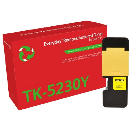 Everyday-Rigenerato-Toner-rigenerato-Everyday™-di-Xerox-Giallo-compatibile-con-Kyocera-TK-5230Y-Capacita-standard