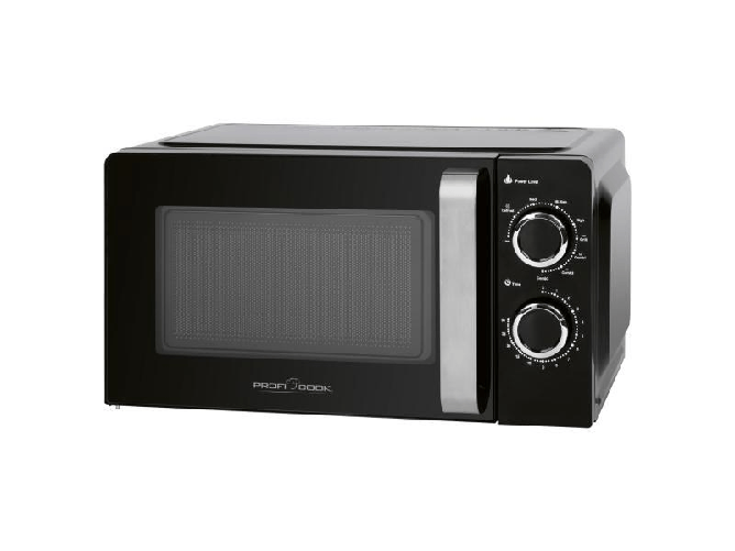 Proficook Bomann PC-MWG 1208 Nero, Acciaio inox Microonde con grill Superficie piana 17 L 700 W