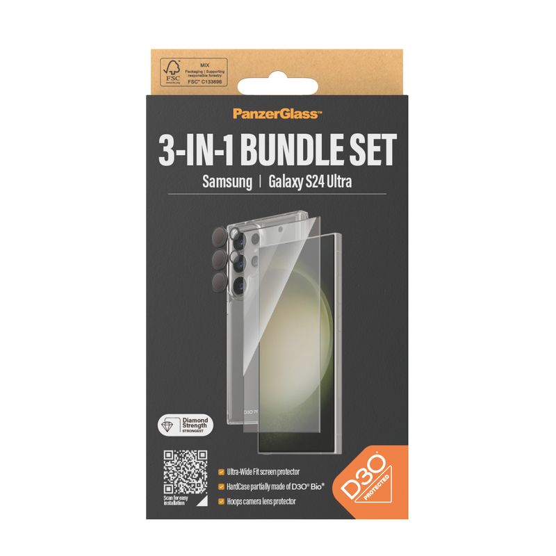 PanzerGlass-3-in-1-Bundle-Glas-Case-Cam-Pellicola-proteggischermo-trasparente-Samsung-1-pz