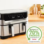 Tefal-Dual-Easy-Fry--Grill-EY905D-Doppia-83-L-Indipendente-2700-W-Friggitrice-ad-aria-calda-Acciaio-inox