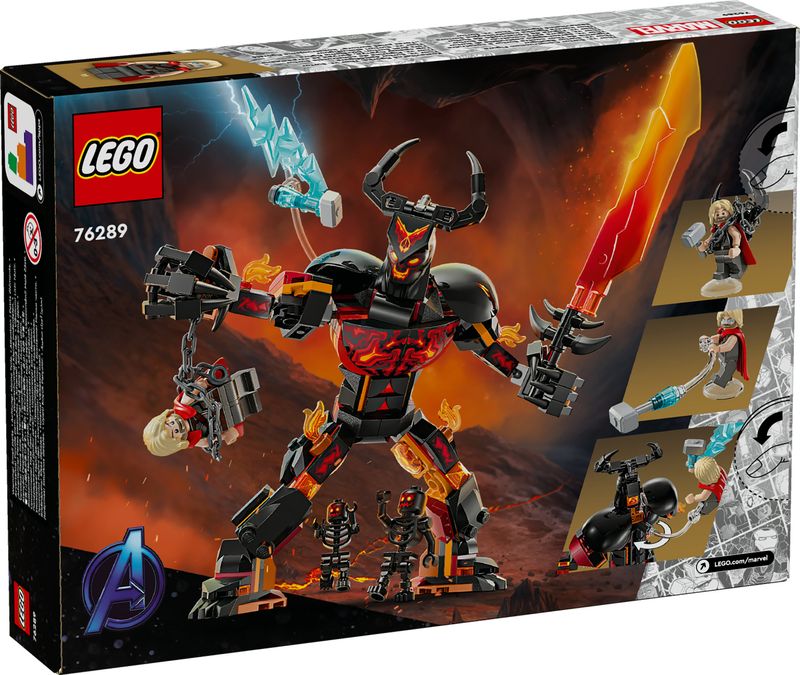 LEGO-Thor-vs.-personaggio-costruibile-di-Surtur