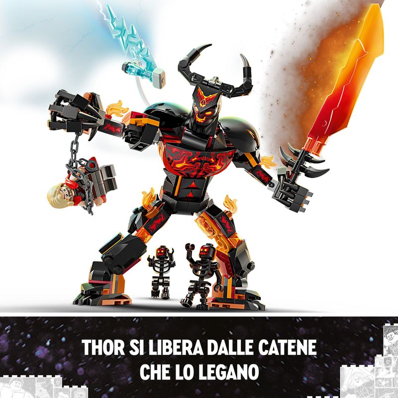 LEGO-Thor-vs.-personaggio-costruibile-di-Surtur