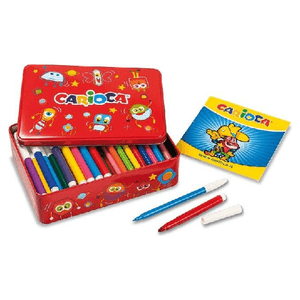 Carioca 100 Color Kit marcatore Fine/Extra grassetto Multicolore 100 pz