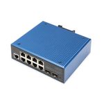 Digitus Switch industriale 8+2 porte L2 gestite Gigabit Ethernet PoE