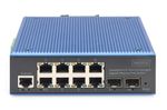 Digitus-Switch-industriale-8-2-porte-L2-gestite-Gigabit-Ethernet-PoE