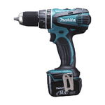 Makita DHP446ZJ trapano Senza chiave 1,4 kg Nero, Blu