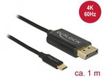 Delock-Cavo-USB-da-tipo-C-a-DisplayPort--DP-Alt-Mode--4K-60-Hz-1-m-coassiale